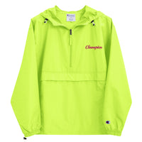 Embroidered Champion Packable Jacket