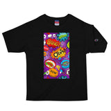 Men's Champion T-Shirt "Cartoon Bubble Print"