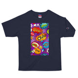 Men's Champion T-Shirt "Cartoon Bubble Print"