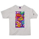 Men's Champion T-Shirt "Cartoon Bubble Print"