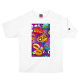 Men's Champion T-Shirt "Cartoon Bubble Print"