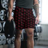 Men's Athletic Long Shorts "Diamond allover Print"