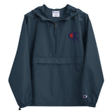 Embroidered Champion Packable Jacket "Champion Drip"