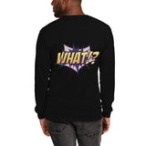 Men’s Long Sleeve Shirt "What!?"